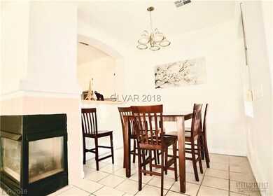 Dining Room with Breakfast Bar and 2 way fireplace