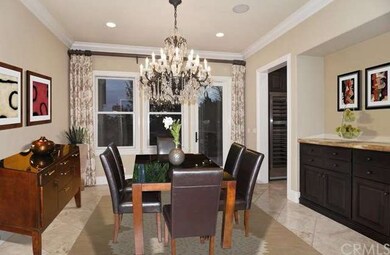 Large dining room with built-ins and view of side 