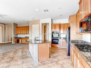 Kitchen. Spacious kitchen overlooking fabulous fam