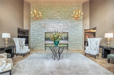 Gorgeous Riverfront Building Lobby to welcome your