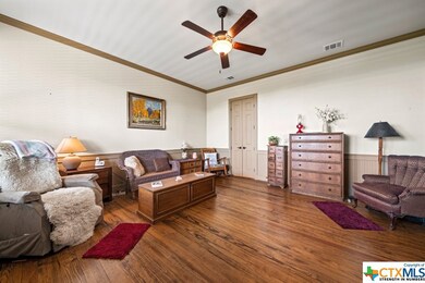 Primary bedroom is currently used as a sitting room