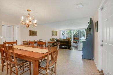 Dining room facing living area.