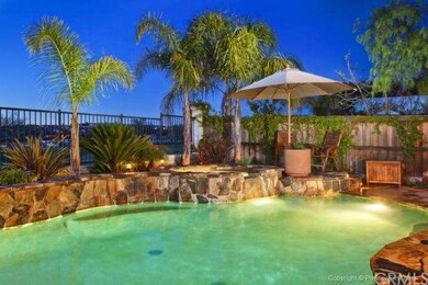 Pool at twilight