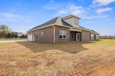 The beautiful brick wraps the complete exterior of the home!