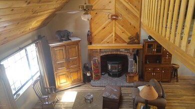 LOOKING FROM THE STAIRS