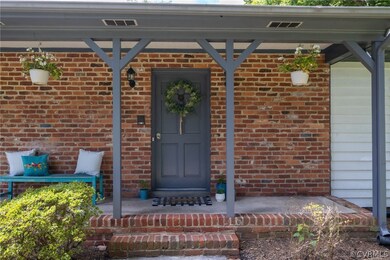 Beautiful front porch entry