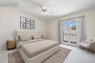 virtually staged MAIN BEDROOM