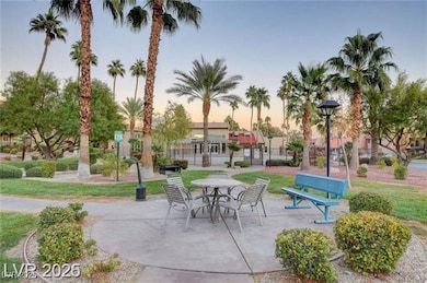 View of community with a lawn