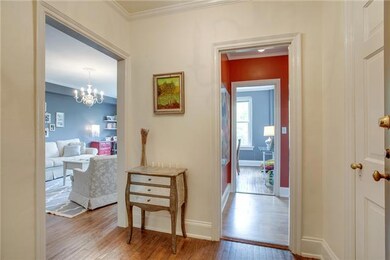 Entry foyer of unit 406.