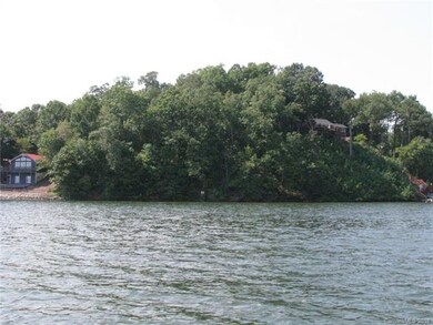 Deep water and heavily wooded lot.