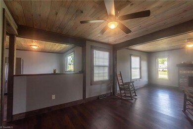 Dining area with bar off Living room.