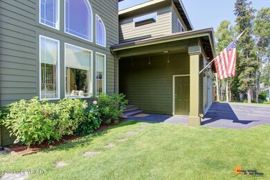 Covered front entryway
