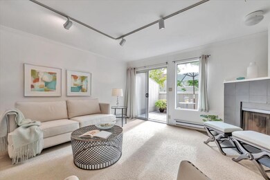Spacious living/dining room. All new carpets - bot