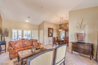 Loving room and partial Dining room