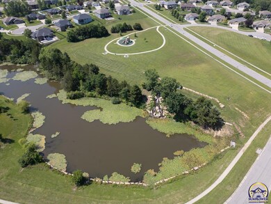 Lily Pond with Waterfall
