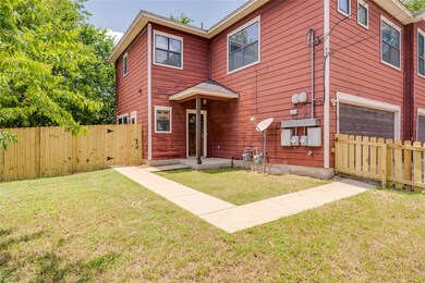 Townhome / multi-family property with a gate