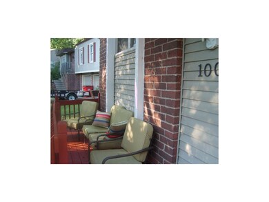 Sit out on the front porch and enjoy quiet cul-de-sac living