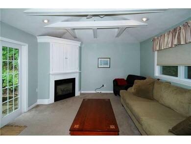 Family Room. Family room is open to the kitchen an