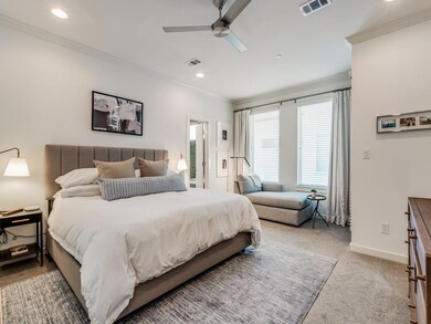 Primary Bedroom with extra sitting room area (Leve