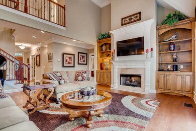 Soaring Ceilings, Built In Shelving, Gas Fireplace And Lots Of Natural Light 