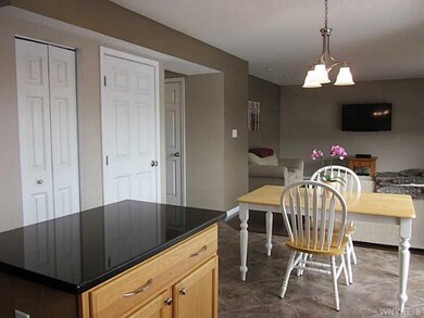 Kitchen. View to Living Room