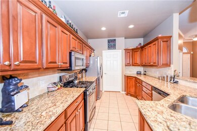 Kitchen with tons of storage and granite counterto