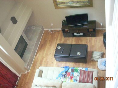 LOOKING DOWN FROM THE LOFT