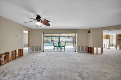 Enter the home to pool views.