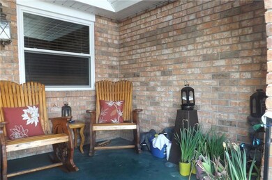 Front porch for relaxing