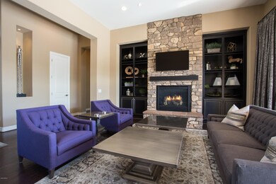 Stone Fireplace