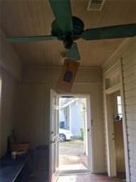 THIS CEILING FAN ONCE HUNG IN THE ELITE CAFE DOWNT