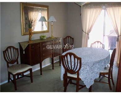 Dining Room. Sliding glass door to patio,