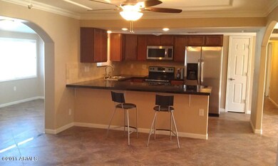 Black Granite Tile Countertop