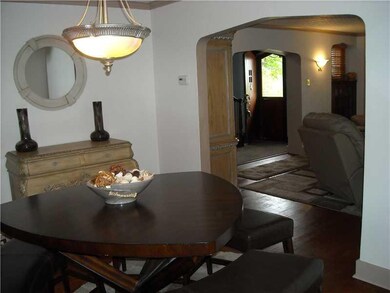 Dining Room. Dining room off kitchen offers space,