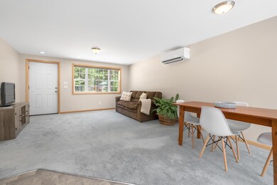 dining room and living room