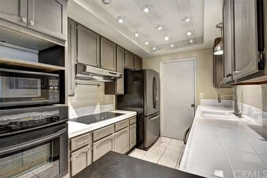 The newer appliances and designer fixtures in this
