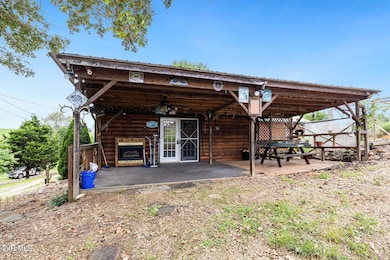 Rear porch