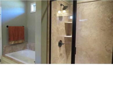 Separate Master Shower & Jetted Tub