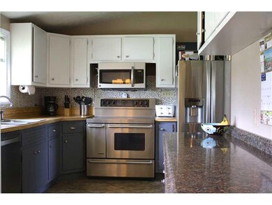Cafeteria/Kitchen. Tons of Counter Space and High 