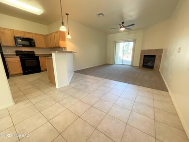 Kitchen & family room