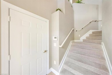 Stairs going up to main living