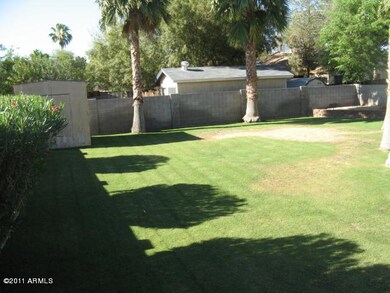 View of Backyard Area