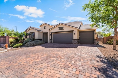 View of front of home featuring decorative drivewa