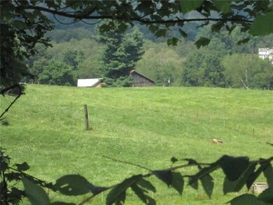 A beautiful view of one of the pastures and the 40