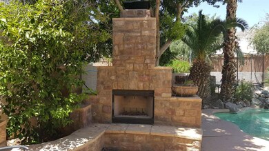 Backyard Fireplace 1