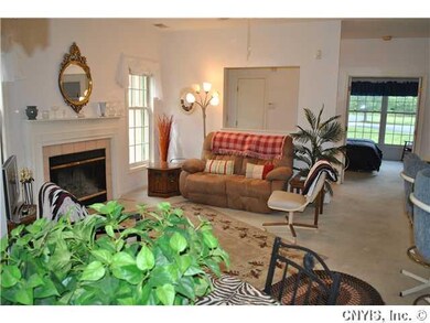 Living Room. Open floor plan allows easy access to