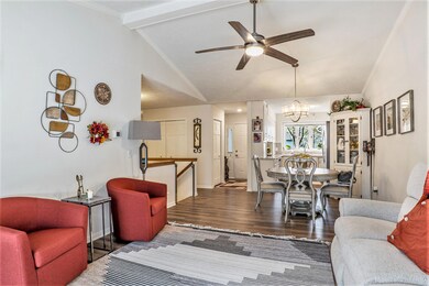 Living Room looking into Dining area