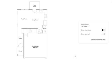 Property floor plan
