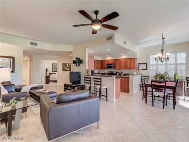 Open concept living area and kitches