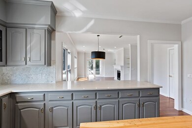 open kitchen area
